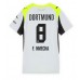 Borussia Dortmund Felix Nmecha #8 Bortedrakt Dame 2025-26 Korte ermer Borussia Dortmund Felix Nmecha #8 Bortedrakt Dame 2025-26 Korte ermer